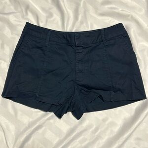 Abercrombie & Fitch navy blue chino shorts